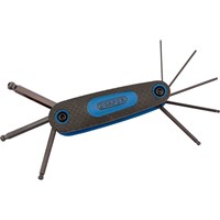 Draper Expert 8 Piece Folding Ball End Hexagon Allen Key Set Metric