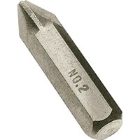 Draper 8mm Hexagon Shank Pozi Impact Screwdriver Bit Draper 8mm Hexagon Shank Pozi Impact Screwdriver Bit