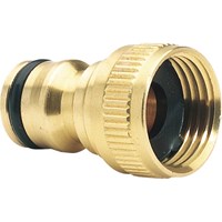 Draper Expert Brass Hose Pipe Tap Connector Draper Expert Brass Hose Pipe Tap Connector