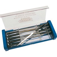 Draper 10 Piece Diamond Needle File Set Draper 10 Piece Diamond Needle File Set