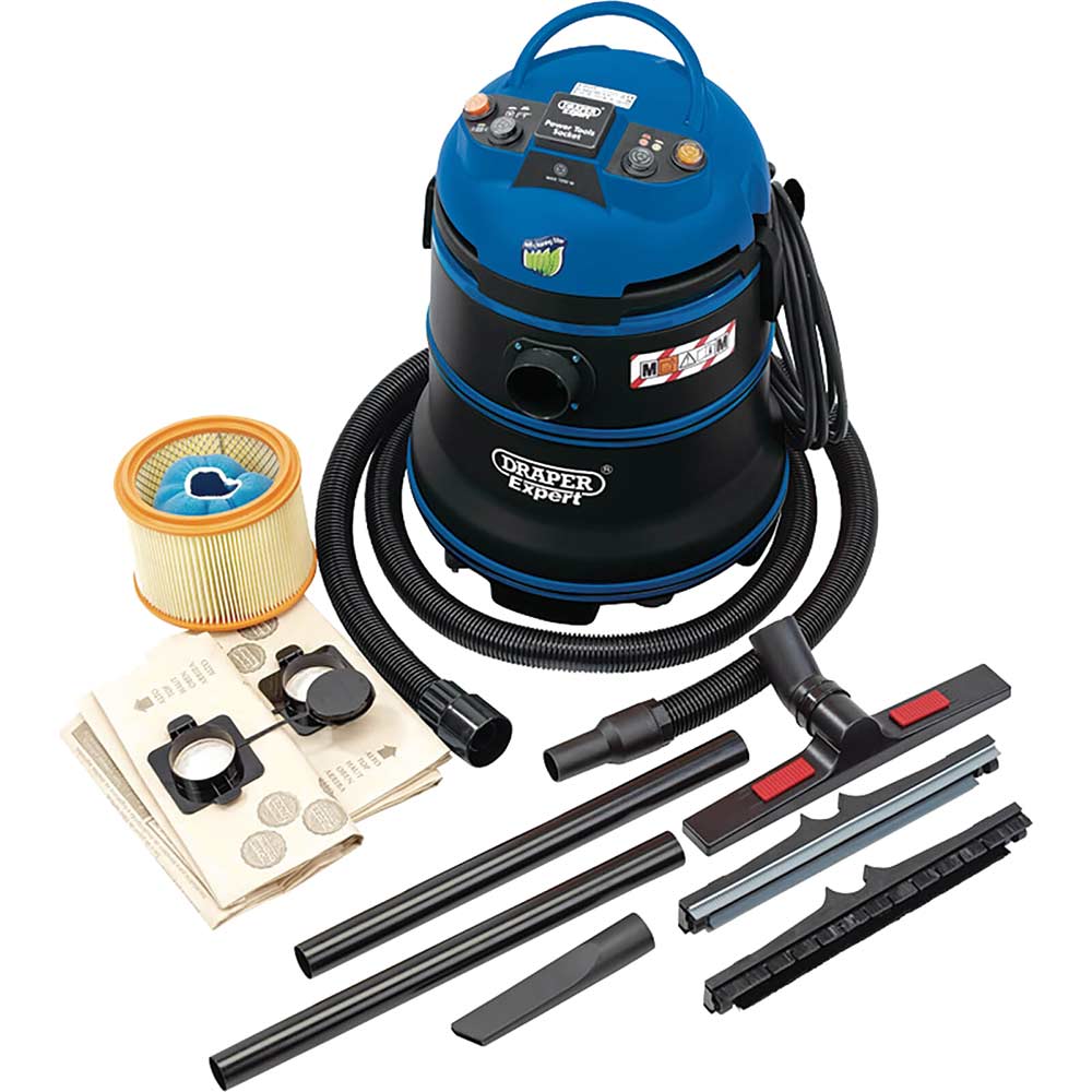Draper Expert Wdv35lmc Class Wet And Dry Vacuum Cleaner 240V 35L