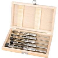 Draper 5 Piece Hollow Square Mortice Chisel and Bit Set