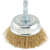 Draper Hollow Cup Brassed Steel Wire Brush Draper Hollow Cup Brassed Steel Wire Brush