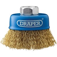 Draper Brassed Steel Wire Cup Brush Draper Brassed Steel Wire Cup Brush