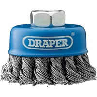 Draper Twist Knot Wire Cup Brush Draper Twist Knot Wire Cup Brush