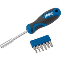 Draper 6 Piece Bit Holder Screwdriver Bit Set