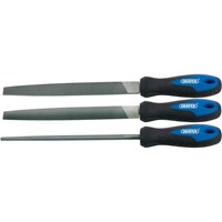 Draper 3 Piece Soft Grip Engineers File Set Draper 3 Piece Soft Grip Engineers File Set