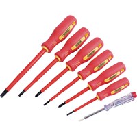 Draper 7 Piece VDE Insulated Screwdriver Set