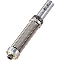Trend Four Flute Double Bearing Guided Trimmer Router Bit Trend Four Flute Double Bearing Guided Trimmer Router Bit
