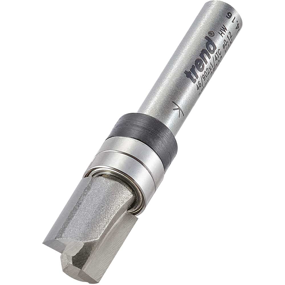 Trend Bearing Guided Template Profiler Router Cutter 9.5Mm 12.7Mm 1/4" Size 1