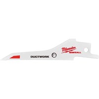 Milwaukee Ductwork Thin Metal Cutting Reciprocating Sabre Saw Blades  Milwaukee Ductwork Thin Metal Cutting Reciprocating Sabre Saw Blades