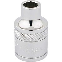 Draper 3/8" Drive Polished Finish Hi Torq Bi Hexagon Socket Imperial Draper 3/8" Drive Polished Finish Hi Torq Bi Hexagon Socket Imperial