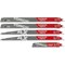 Milwaukee Sawzall 5 Piece Demolition Saw Blade Set  Milwaukee Sawzall 5 Piece Demolition Saw Blade Set
