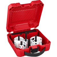 Milwaukee 10 Piece Hole Dozer Bi-Metal Holesaw Set Milwaukee 10 Piece Hole Dozer Bi-Metal Holesaw Set