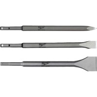 Milwaukee 3 Piece SDS+ Chisel Set