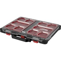 Milwaukee Packout 10 Compartment Slim Organiser Case Milwaukee Packout 10 Compartment Slim Organiser Case