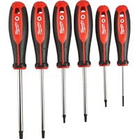 Milwaukee 6 Piece Tri-Lobe Torx Screwdriver Set