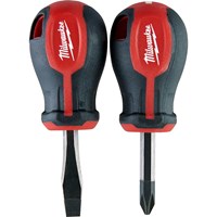 Milwaukee 2 Piece Tri-Lobe Stubby Screwdriver Set