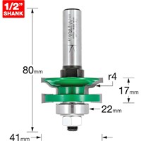 Trend CRAFTPRO Bearing Guided Combination Ogee Router Cutter Trend CRAFTPRO Bearing Guided Combination Ogee Router Cutter