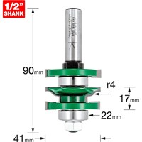 Trend CRAFTPRO Bearing Guided Easyset Ogee Router Cutter Trend CRAFTPRO Bearing Guided Easyset Ogee Router Cutter