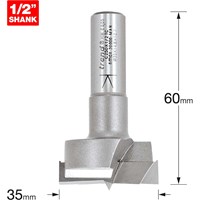Trend CRAFTPRO Hinge Recess 35mm Router Cutter Trend CRAFTPRO Hinge Recess 35mm Router Cutter