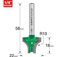 Trend CRAFTPRO Sash Bar Ovolo Joint Router Cutter Trend CRAFTPRO Sash Bar Ovolo Joint Router Cutter