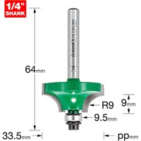 Trend CRAFTPRO Bearing Guided Shoulder Profile Router Cutter Trend CRAFTPRO Bearing Guided Shoulder Profile Router Cutter