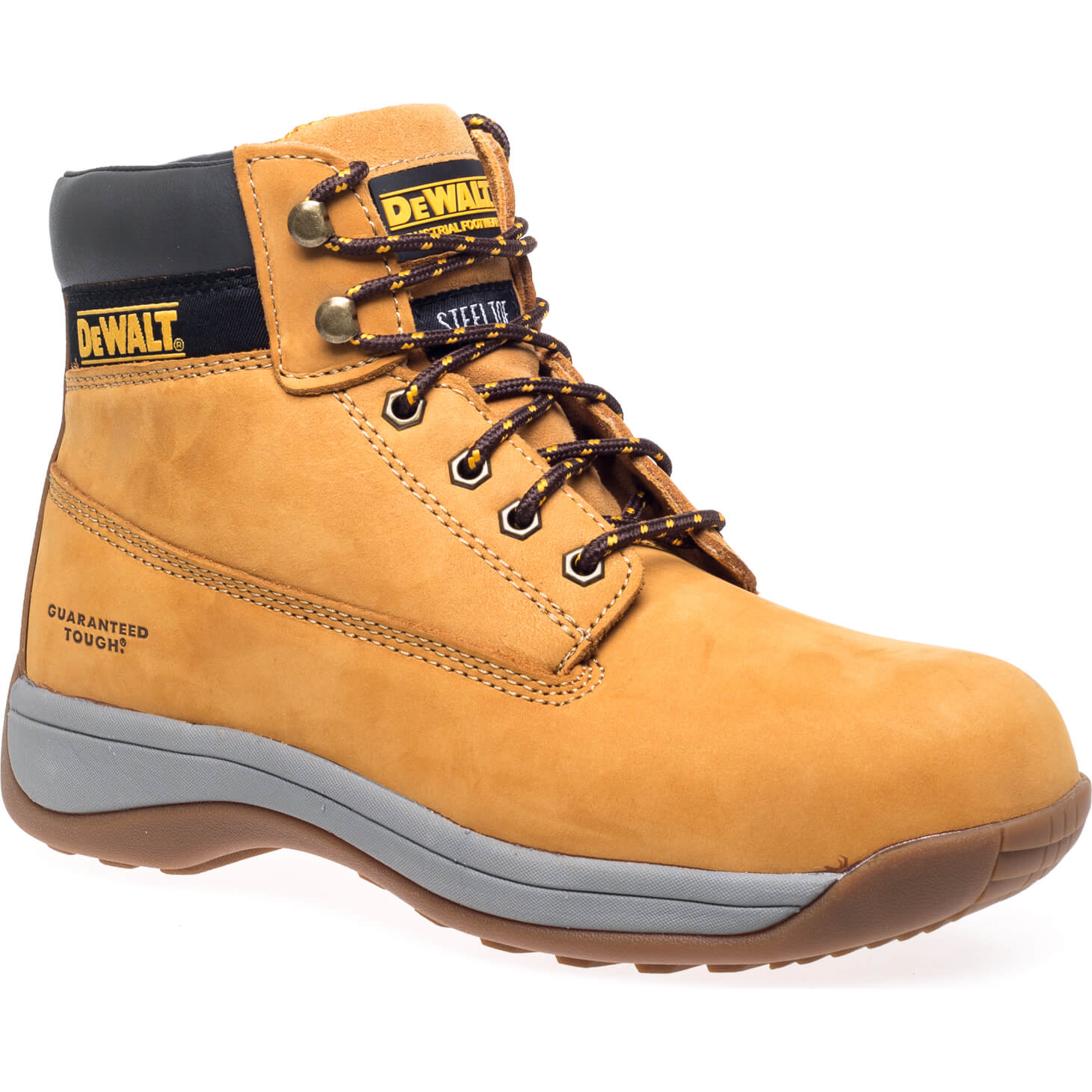 Photos - Safety Equipment DeWALT Apprentice Light Weight Flexi Hiker Boots Honey Size 10 50551600027 