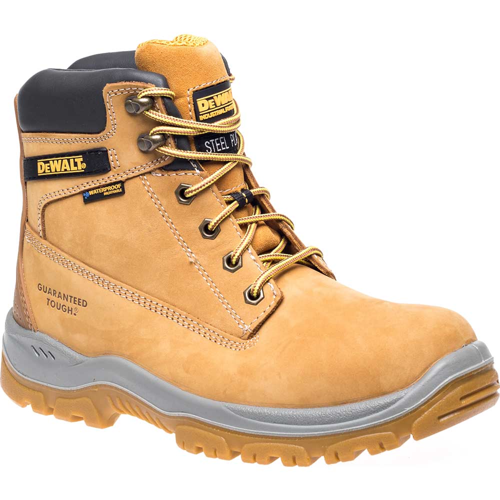 DeWalt Titanium Waterproof Safety Boots - Wheat, UK 10 EUR 44
