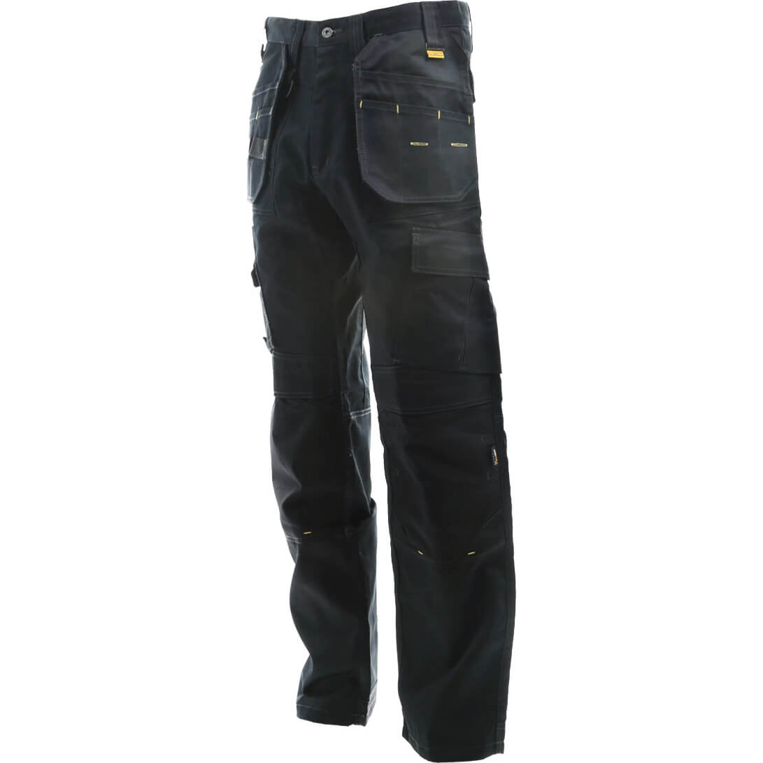 Photos - Safety Equipment DeWALT Pro Tradesman Knee Pad Holster Trousers Black 32" 31" 