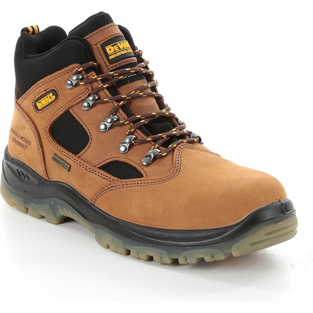 Photos - Safety Equipment DeWALT Challenger 3 Sympatex Waterproof Safety Hiker Boots Brown Size 9 50 