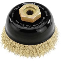 Draper Expert Brassed Steel Wire Cup Brush Draper Expert Brassed Steel Wire Cup Brush
