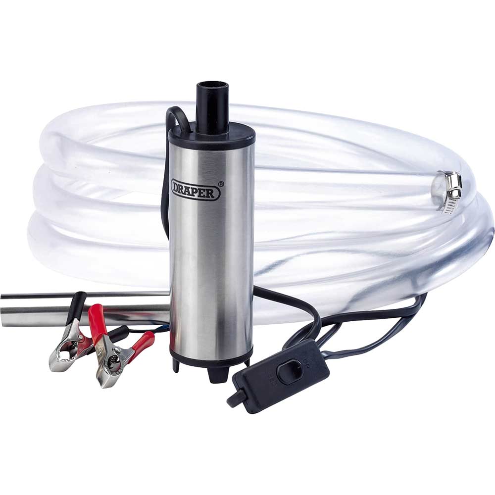 Draper Bwp13 12V Diesel Fuel / Water Transfer Pump Size 12