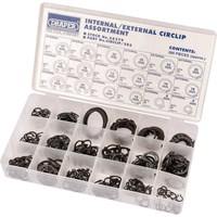 Draper 285 Piece Internal and External Circlip Assortment