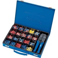 Draper 590 Piece Ratchet Cable Crimping Tool and Terminal Kit