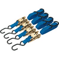 Draper Ratchet Tie Down Strap Set J Hooks