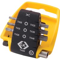 CK 7 Piece Torx Screwdriver Bit Set CK 7 Piece Torx Screwdriver Bit Set