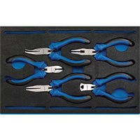 Draper 5 Piece Precision Plier Set In Eva Insert Tray Draper 5 Piece Precision Plier Set In Eva Insert Tray