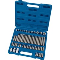 Draper Expert 61 Piece Combination Drive Mechanics Torx Socket and Bit Set Draper Expert 61 Piece Combination Drive Mechanics Torx Socket and Bit Set