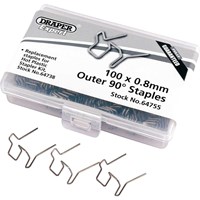 Draper Double U Staples for Hot Staplers