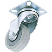 Draper Swivel Plate Fixing Rubber Wheeled Castor Draper Swivel Plate Fixing Rubber Wheeled Castor