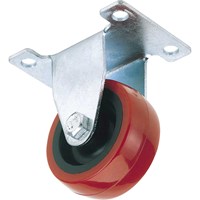 Draper Fixed Plate Fixing Polyurethane Wheeled Castor Draper Fixed Plate Fixing Polyurethane Wheeled Castor