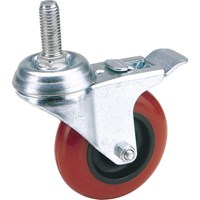 Draper Swivel Bolt Fixing Polyurethane Wheeled Castor and Brake Draper Swivel Bolt Fixing Polyurethane Wheeled Castor and Brake