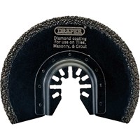 Draper OIS Oscillating Multi Tool Diamond Coated Blade  Draper OIS Oscillating Multi Tool Diamond Coated Blade