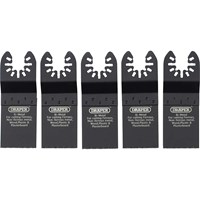 Draper 5 Piece OIS Oscillating Multi Tool Plunge Cutting Blade Set  Draper 5 Piece OIS Oscillating Multi Tool Plunge Cutting Blade Set