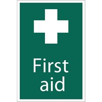 Draper First Aid Sign