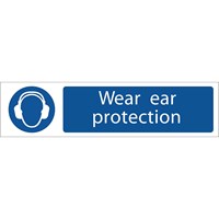 Draper Wear Ear Protection Sign Draper Wear Ear Protection Sign