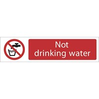 Draper Not Drinking Water Sign Draper Not Drinking Water Sign