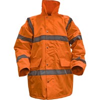 Sealey Quilted Lining Hi Vis Motorway Jacket Sealey Quilted Lining Hi Vis Motorway Jacket
