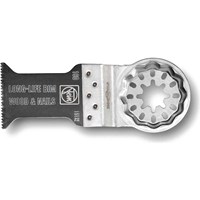 Fein E-Cut BIM Long Life Starlock Oscillating Multi Tool Saw Blade for Wood and Nails Fein E-Cut BIM Long Life Starlock Oscillating Multi Tool Saw Blade for Wood and Nails